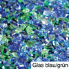Risostone Glas blau/grün